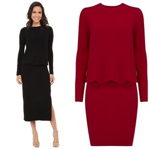 Kamalikulture Long Sleeve Babydoll Dress